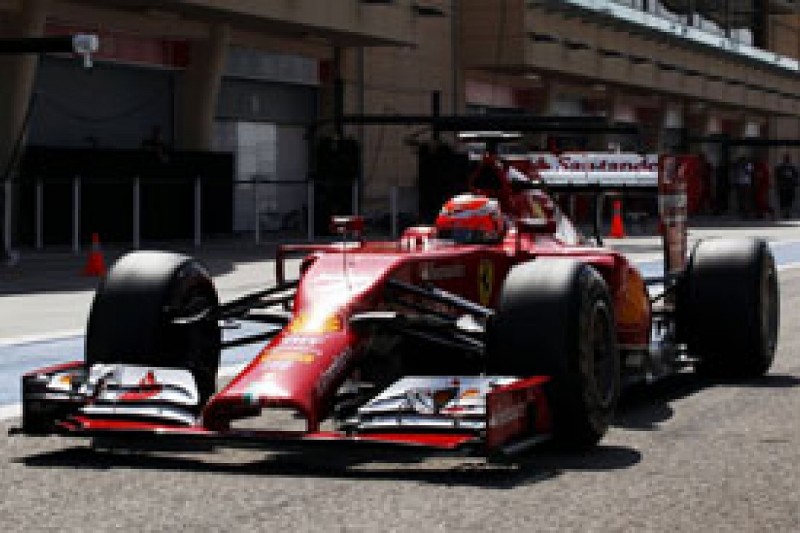 Raikkonen, Alonso say podium Ferrari's goal for F1 2014 opener