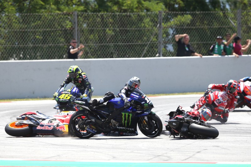 Reaktionen auf Lorenzo-Dovizioso-Vinales-Rossi-Crash in Barcelona