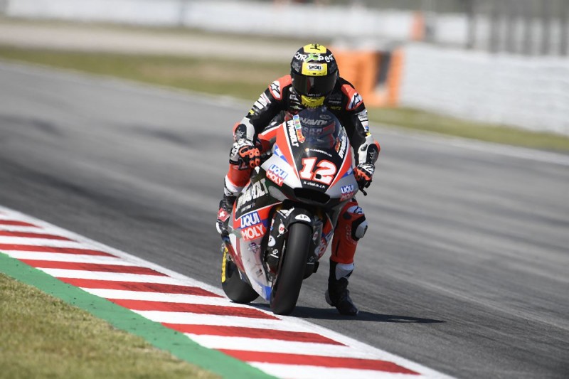 "Viel zu hart": Tom Lüthi kritisiert Moto2-Reifen für Barcelona