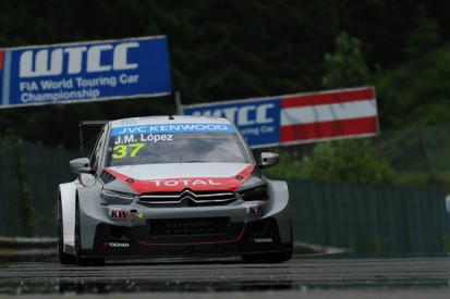 Salzburgring WTCC: Jose Maria Lopez tops test for Citroen