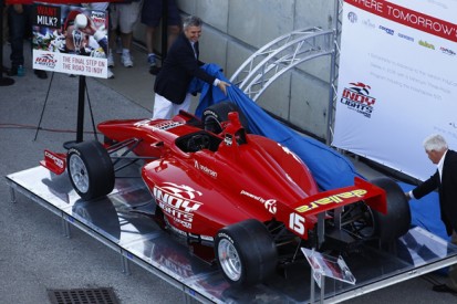 Indy Lights unveils new car for 2015 at Indianapolis