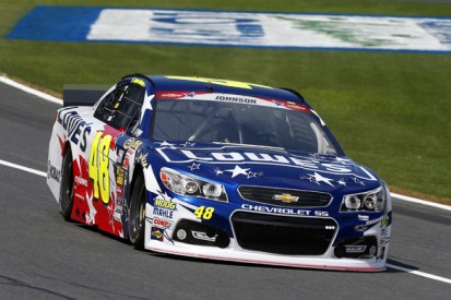 Charlotte NASCAR: Jimmie Johnson claims his first 2014 pole