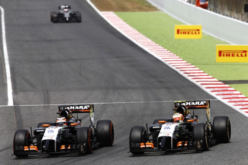 Force India discovered floor problem on Nico Hulkenberg's car