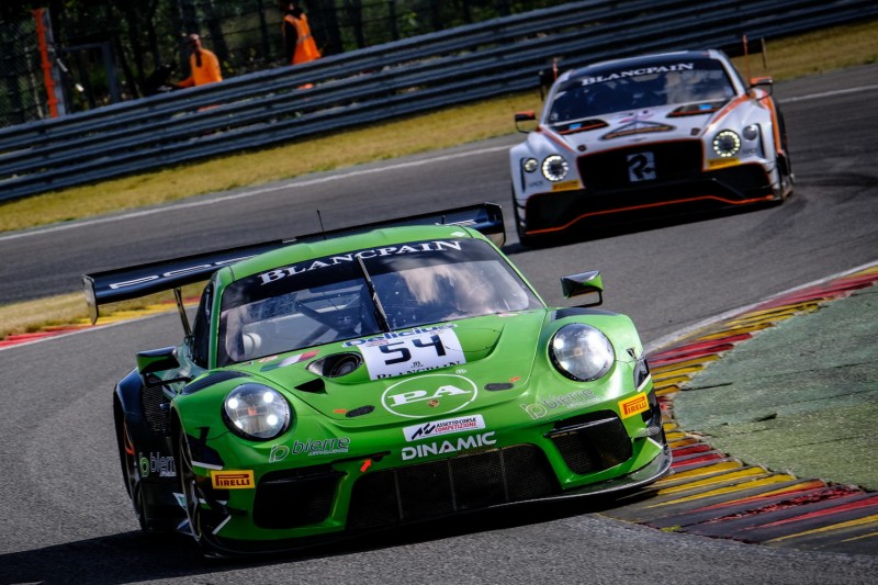 Vortest 24h Spa: Dinamic-Porsche mit Bestzeit