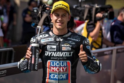Moto2 am Sachsenring: Schrötter bei Marquez-Sieg auf dem Podest
