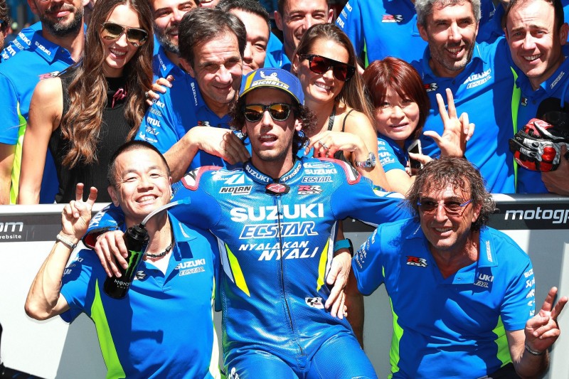 "Kann nicht atmen": Was Alex Rins auf der Suzuki zu schaffen macht