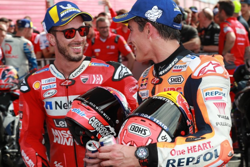 "Er macht etwas Besonderes": Andrea Dovizioso lobt Marc Marquez