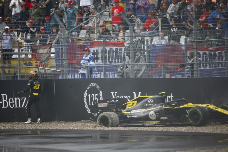 "Glatt wie Eis": Nico Hülkenberg wirft große Podestchance weg