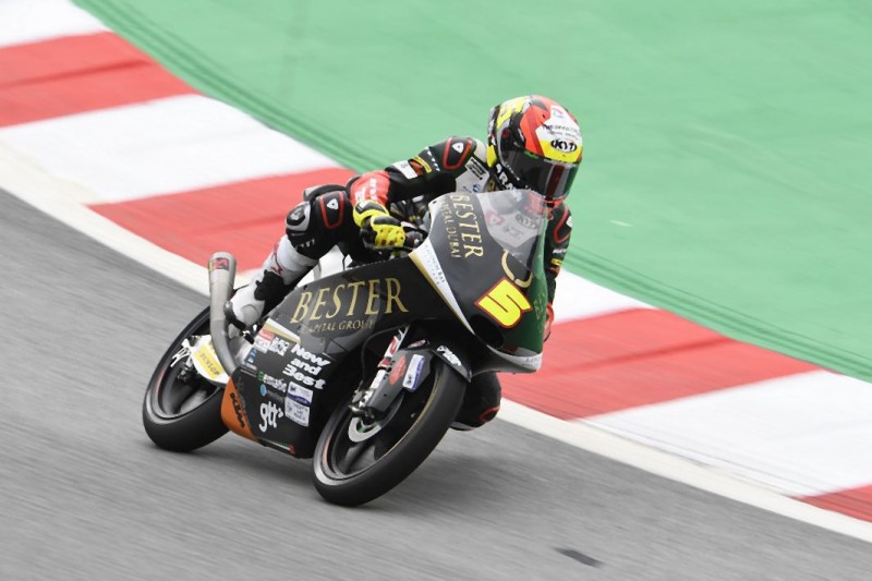 Moto3 in Brünn 2019: Jaume Masia im FT1 hauchdünn vor Gabriel Rodrigo
