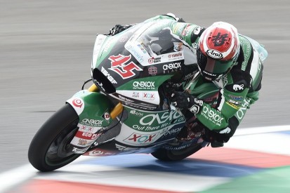 Moto2 in Brünn 2019: Tetsuta Nagashima vorn, Marcel Schrötter nur auf P22