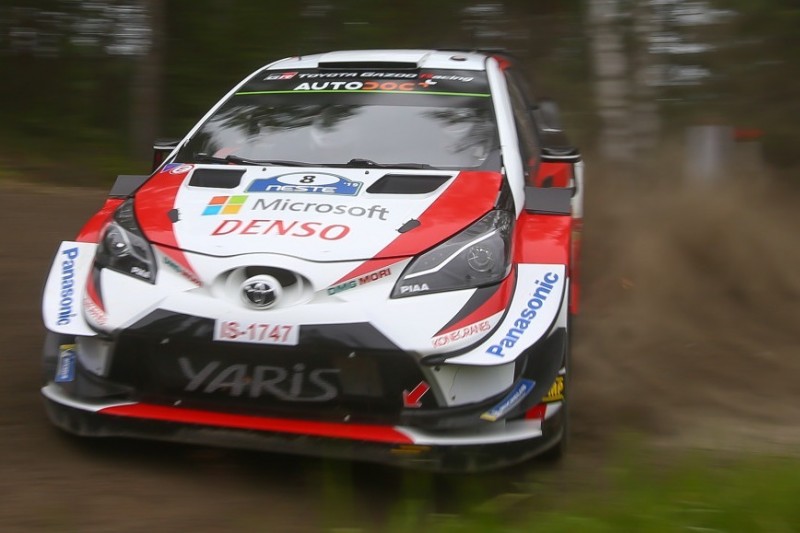 WRC Rallye Finnland 2019: Ott Tänak führt am Freitagmorgen Toyota-Trio an