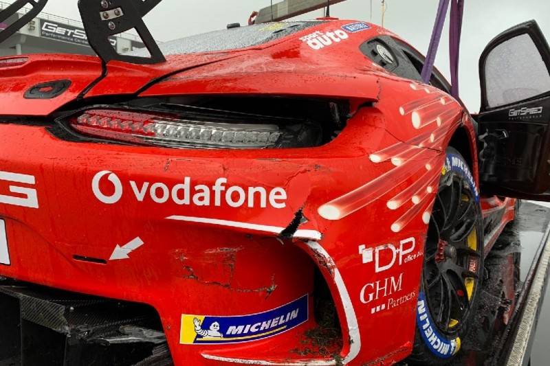 Favorit bei VLN5 raus: GetSpeed-Mercedes nach Zeittraining platt