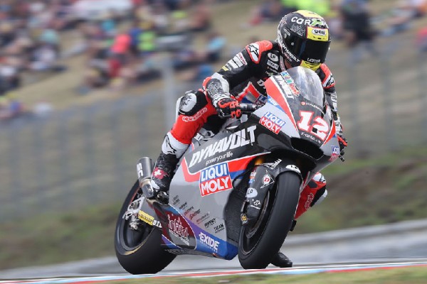 Herber Dämpfer im Moto2-WM-Kampf: Tom Lüthi stürzt in Brünn