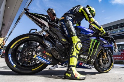 Valentino Rossi auf Startplatz zehn: "Tempo mit Rennreifen ziemlich gut"