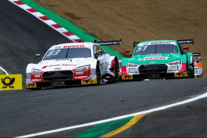 DTM-Rennen Brands Hatch 2: Rast siegt nach Audi-Teamplay vor Rivale Müller