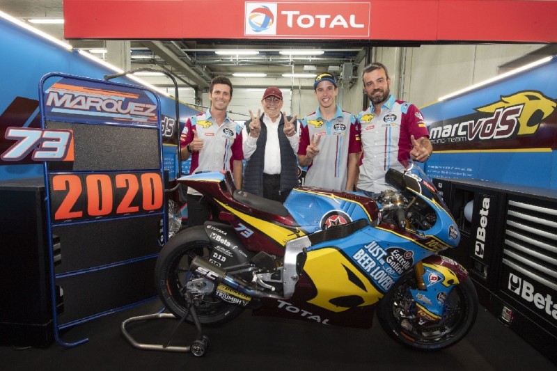 Alex Marquez bleibt 2020 bei Marc-VDS: "Vorbereitung auf die MotoGP"
