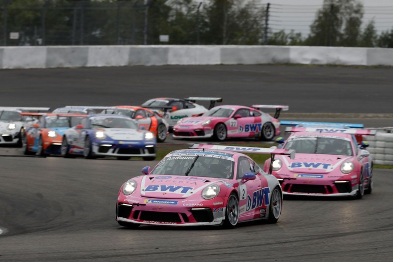 Porsche-Carrera-Cup Nürburgring: Andlauer feiert dritten Saisonsieg