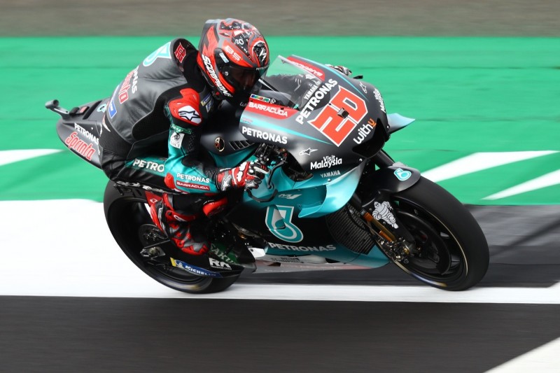 MotoGP Silverstone 2019: Quartararo im FT3 knapp vor Rossi Schnellster