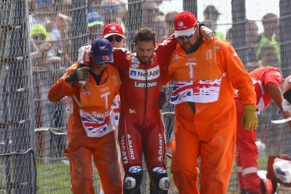 Nach Silverstone-Crash: Wie es Andrea Dovizioso jetzt geht