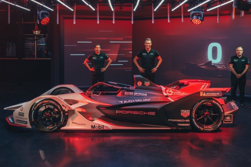 Formel-E-Auto vorgestellt: Präsentation des Porsche 99X Electric