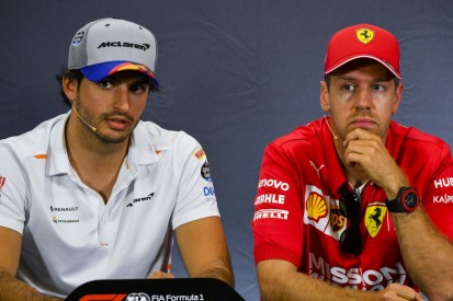 Carlos Sainz: Vettel muss sich wegen Leclerc Sorgen machen
