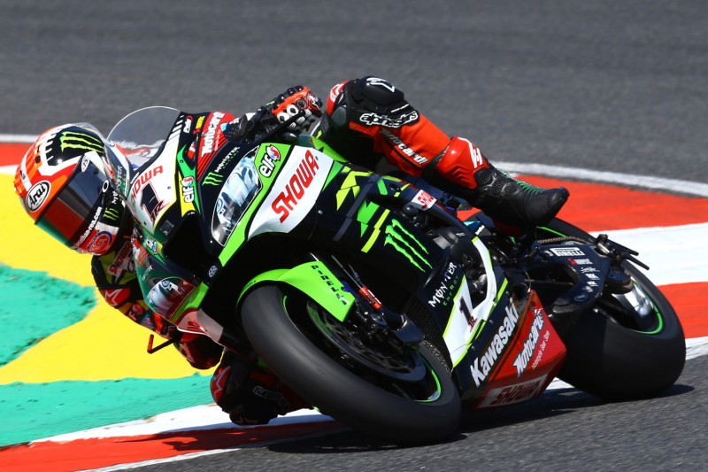 WSBK Portimao 2019: Rea im Superpole-Rennen vor Bautista und Lowes