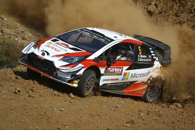 WRC Rallye Türkei 2019: Meeke im Shakedown ganze Sekunde voran