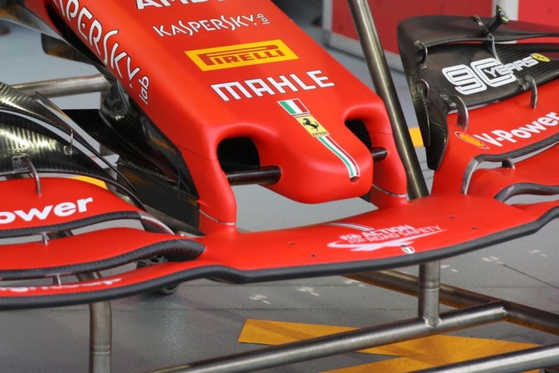 Formel-1-Technik Singapur: Neue Ferrari-Nase für mehr Abtrieb