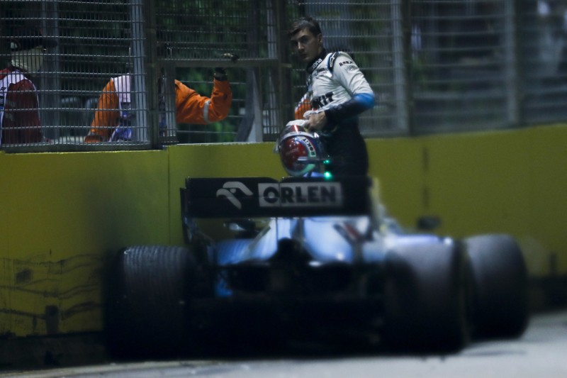 Nach Grosjean-Crash: Positivserie von George Russell reißt