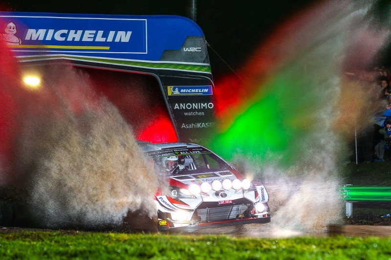 WRC Rallye Großbritannien 2019: Meeke führt erste Etappe an, Solberg stark