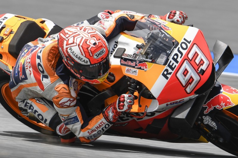 MotoGP Thailand 2019: Marquez führt Warm-up vor Yamaha an