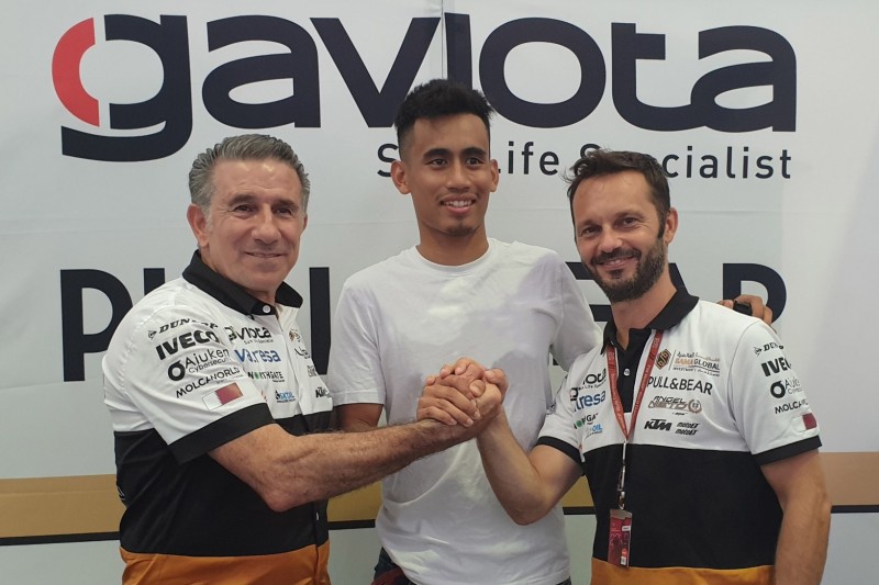 Bestätigt: Hafizh Syahrin fährt 2020 Moto2 für Angel-Nieto-Team