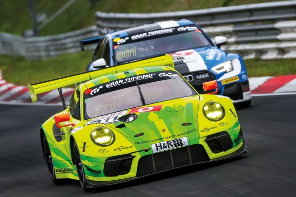 Kein Start für "Grello": Manthey-Porsche am Freitag beschädigt
