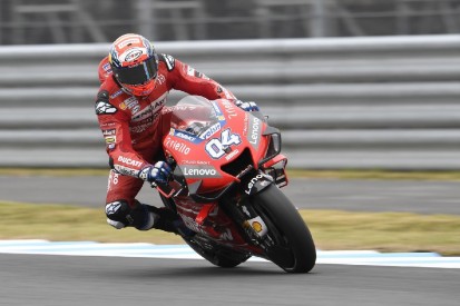 Dovizioso am Freitag in Motegi Vierter: "Hinterreifen funktionierte nicht"