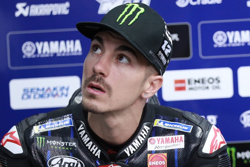 Maverick Vinales angekratzt: Mit der Yamaha im Zweikampf chancenlos