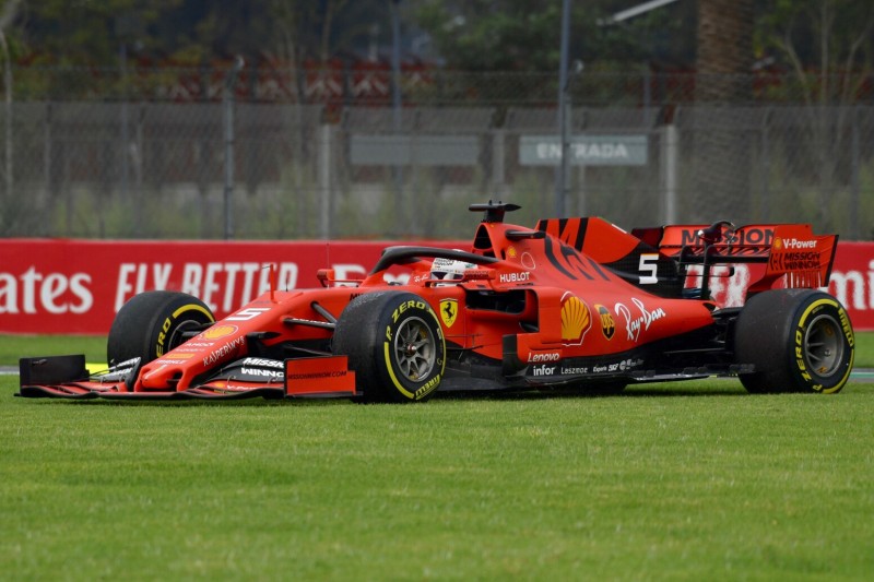 Vettel das Maß aller Dinge am Mexiko-Freitag: "Habe nur Rasen gemäht"