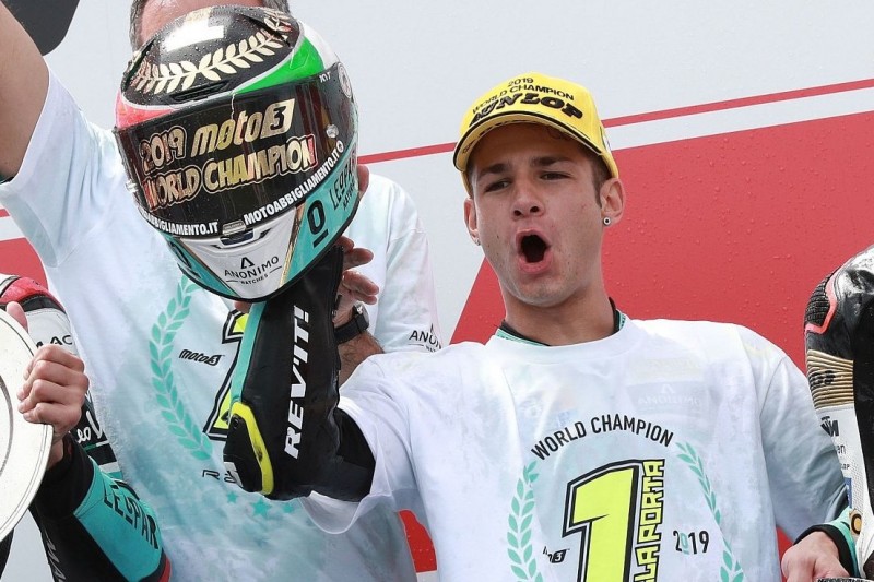 Moto3-Titel wieder in Italien: Valentino Rossi lobt Lorenzo Dalla Porta