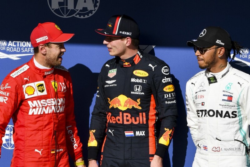 Zweite oder dritte Pole? Vettel und Hamilton witzeln mit Verstappen