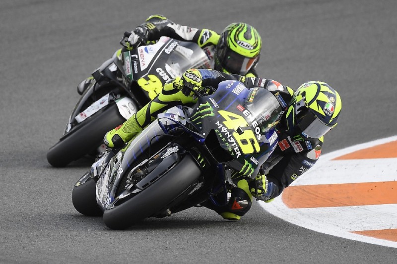 Rossi in Valencia Achter: "Bedingungen für ein MotoGP-Rennen am Limit"