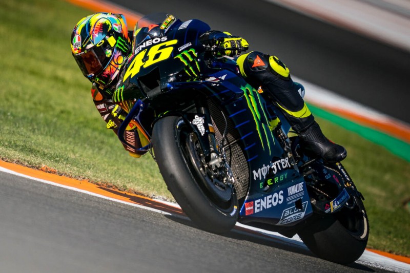 Vinales deutet das Potenzial der 2020er-Yamaha an, Rossi noch nicht überzeugt