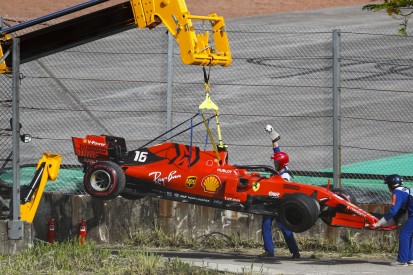 Leclerc über Brasilien-Crash: War gar nicht so schlimm