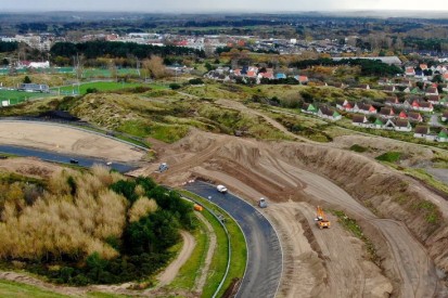 Zandvoort: Bauarbeiten an Steilkurve in vollem Gang