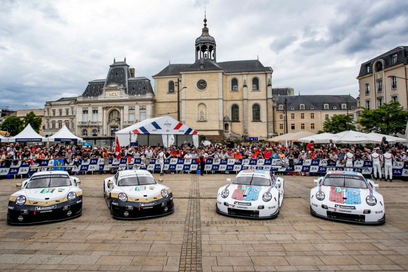 Porsche 911 RSR auch 2020 viermal in Le Mans vertreten