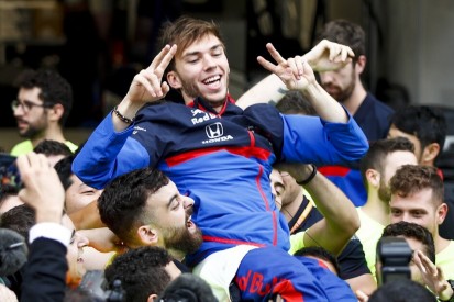 Highlights des Tages: Pierre Gasly wieder mit Erfolgsschrei