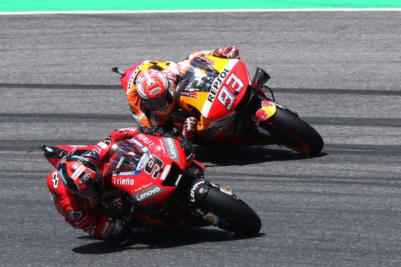 Petrucci: Marquez prägt mit seinem Stil eine Ära wie einst Roberts sen.