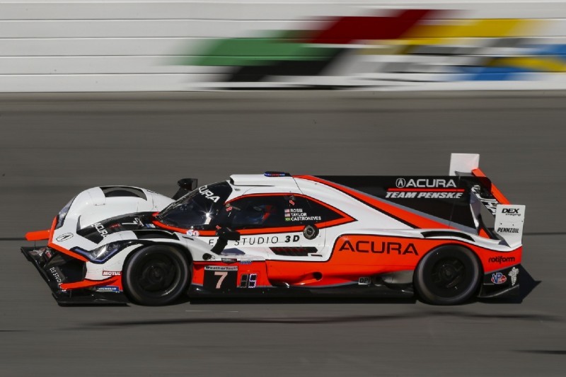24h Daytona 2020: Acura bestimmt erste Trainings, übler Porsche-Crash