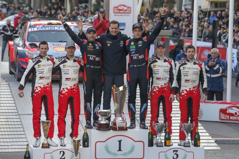 WRC Rallye Monte Carlo 2020: Die Stimmen der Top 3