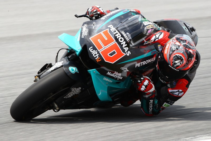 MotoGP-Test Sepang: Fabio Quartararo beginnt mit Bestzeit