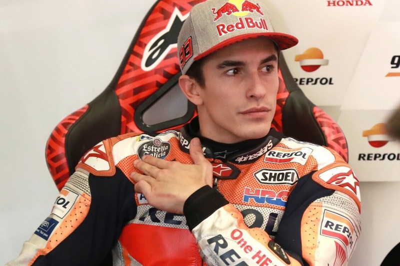 Marc Marquez geht die Kraft aus: Weiterer Sturz nach Konzentrationsfehler