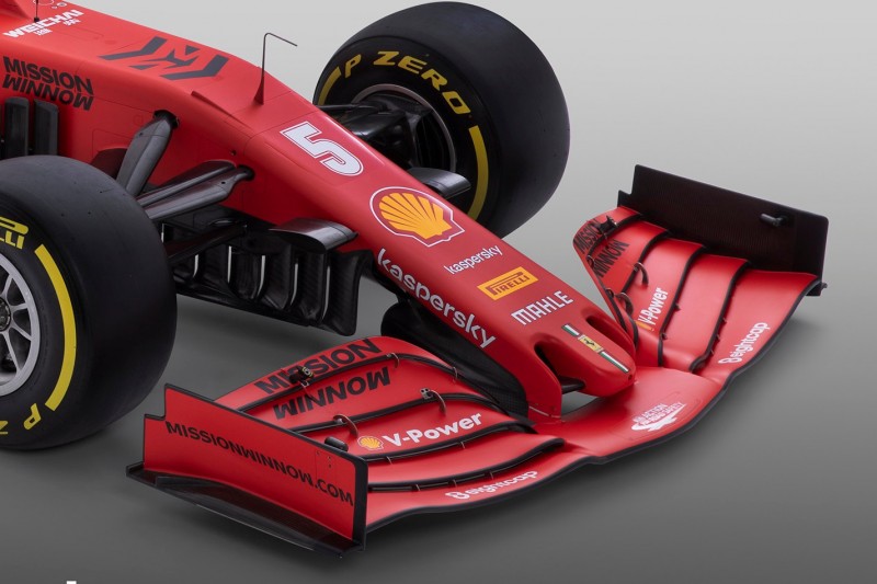 Frontflügel von 2019: Ferrari bleibt bei Vorgänger-Konzept